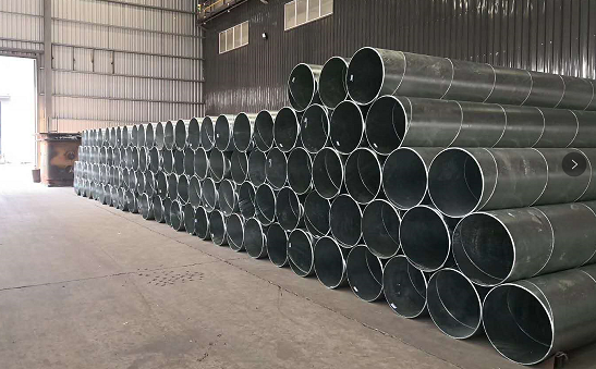 Galvanized SSAW for Saudi Arabia Client